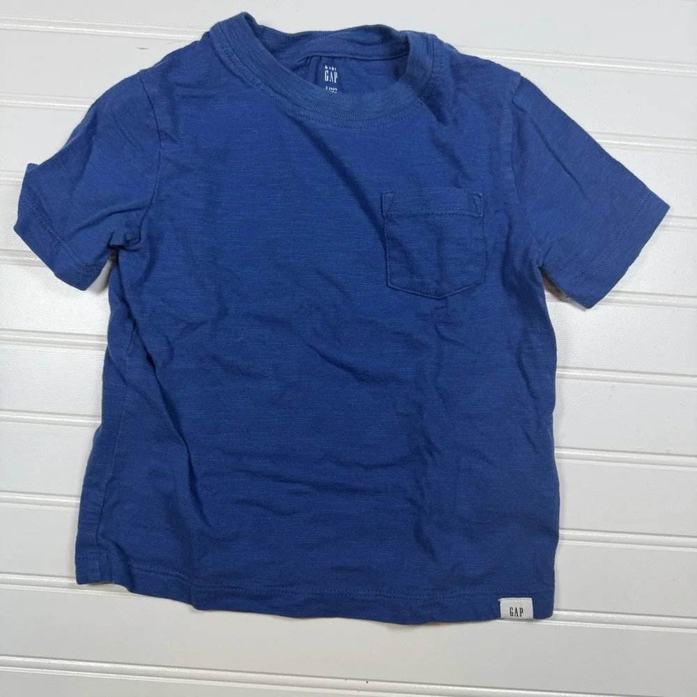 Baby Gap Short Sleeve T-Shirt Lot Toddler 3T‎ Multicolor GUC